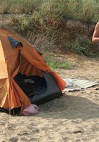 Модель с маленькими сиськами обнажилась на отдыхе 11 фото Модель с маленькими сиськами обнажилась на отдыхе 11 фото