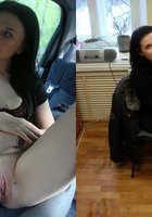 Подруги показывают себя в одежде и без нее 17 фото