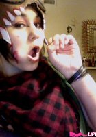 Три татуированные подруги шалят в спальне в обнаженном виде 1 фото Три татуированные подруги шалят в спальне в обнаженном виде 1 фото