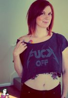 Рыжеволосая бестия с татуировками на теле 17 фото Рыжеволосая бестия с татуировками на теле 17 фото