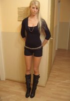 Красотка с косичками нарядилась для любимого 7 фото Красотка с косичками нарядилась для любимого 7 фото